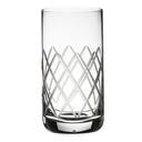 Diamond Cut Glass 13.25 Ounce Highball Tumbler, 24 count