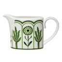 Sultans Garden Green Bone China 7 3/4 Ounce S/S Milk Jug, 12 count