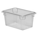 Clear 4.75 Gal. 12 inch X 18 inch X 9 inch Food Storage Boxes, Cleach.R -- 6 per case