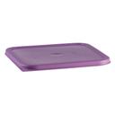 Cambro Allergen Free Purple Square Lid for 2 Quart, 4 Quart Camwear Camsquares Containers -- 6 per case.
