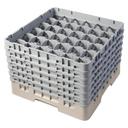Cambro Camrack Polypropylene Beige Full Size 36 Compartment Glass Rack, 11 3/4 inch -- 2 per case.