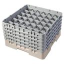 Cambro Camrack Polypropylene Beige Full Size 36 Compartment Glass Rack, 11 inch -- 2 per case.
