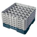 Cambro Camrack Polypropylene Teal Full Size 36 Compartment Glass Rack, 11 inch -- 2 per case.
