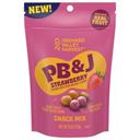 Strawberry Peanut Butter and Jelly Snack Mix