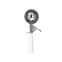 18/8 Stainless Steel Standard Size Disher with White Handle