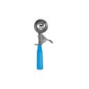 18/8 Stainless Steel Standard Size Disher with Blue Handle