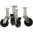 MAGB3901504 4 in Swivel Plate Casters, 4 count