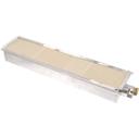 MTG9308-4 Infrared Burner with Number 40 Natural Gas Orifice, 28-1/4 x 6-3/4 in