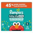 Baby Dry Size 6 Mega XL Ultra Diaper