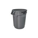 Gray Brute Plastic Container without Lid