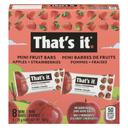 Mini Strawberry Apple Fruit Bar