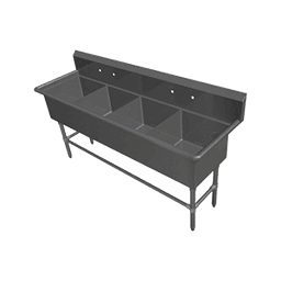 Contains 5 Stainless NSF Sinks products