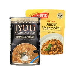 Contains 94 Indian Meals products