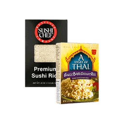 Contains 10 Rice products