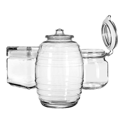 Contains 38 Glass Jars products