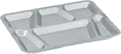 Contains 1 Institutional Service Trays products