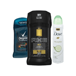 Contains 270 Deodorants products