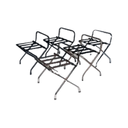 Contains 2 Folding Luggage Racks products