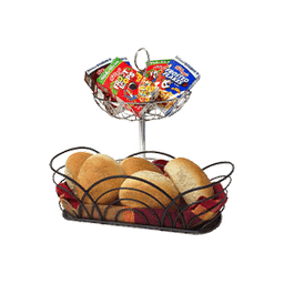 Contains 89 Iron and Chrome Bread Baskets products