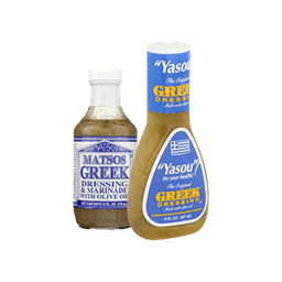 Contains 6 Greek Dressings products