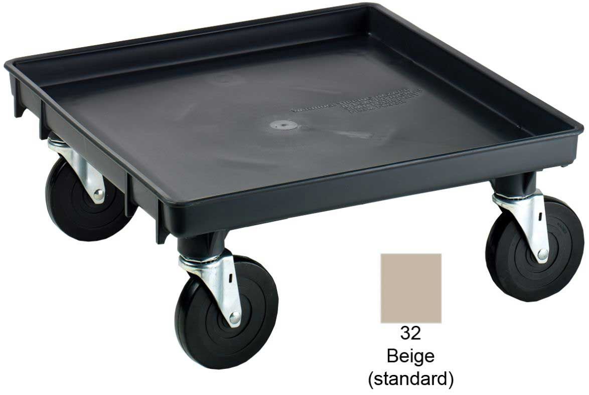 Vollrath Traex Black Lock Caster Dolly For Rack
