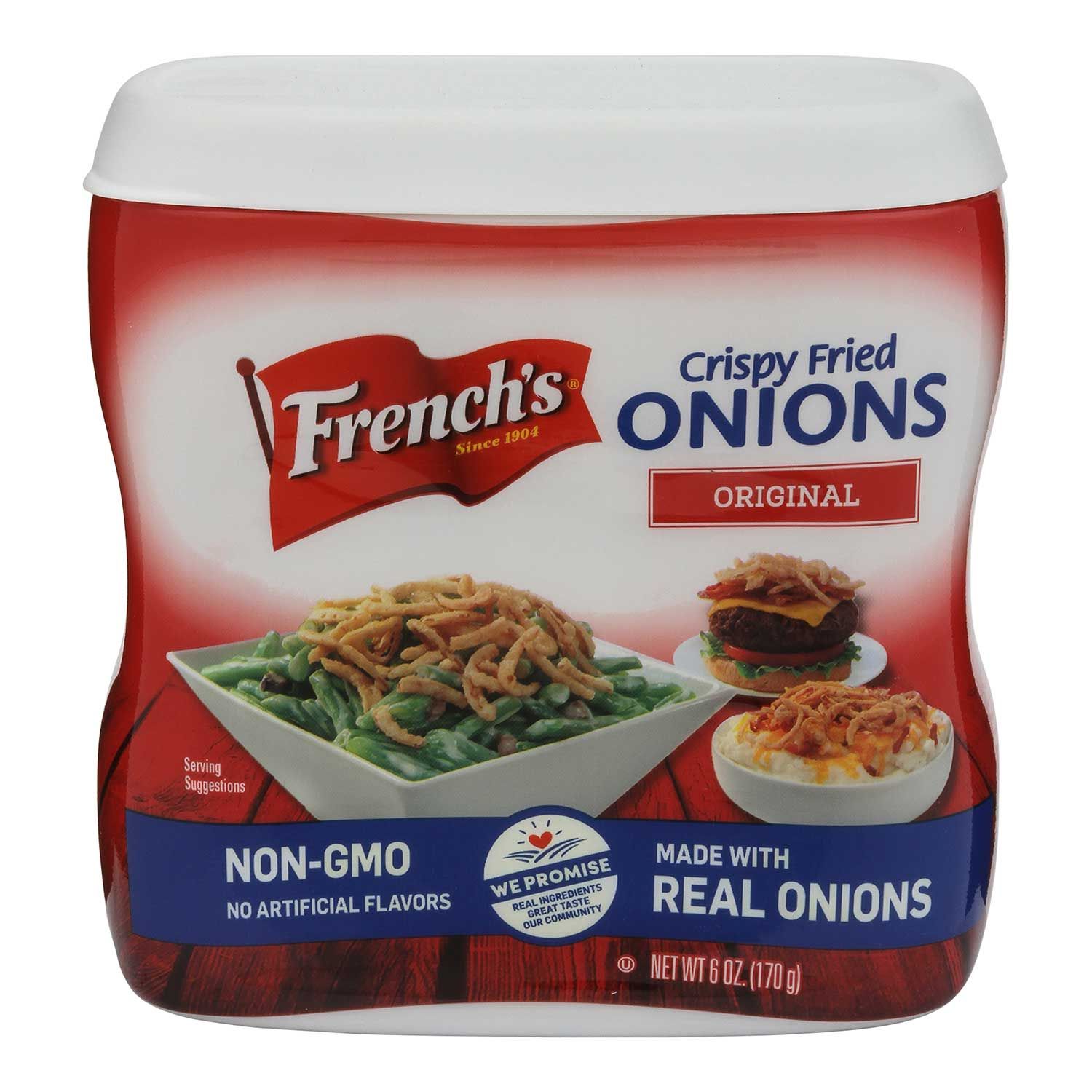 French's Original French Fried Onion, 6 Ounce -- 16 Per Case