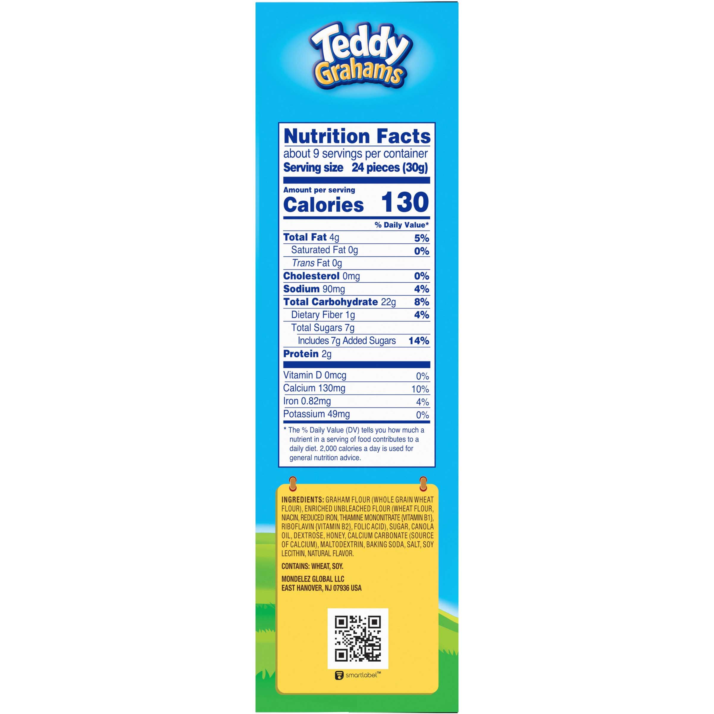 Teddy Grahams Honey, 10 Ounce -- 6 Per Case