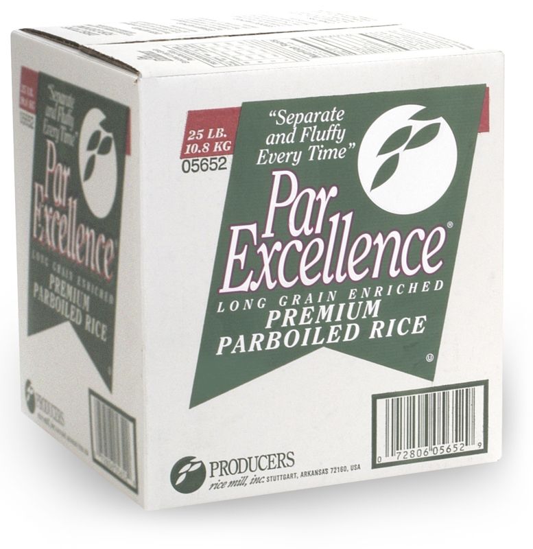Producers Rice Parboiled Cube, 25 Pound