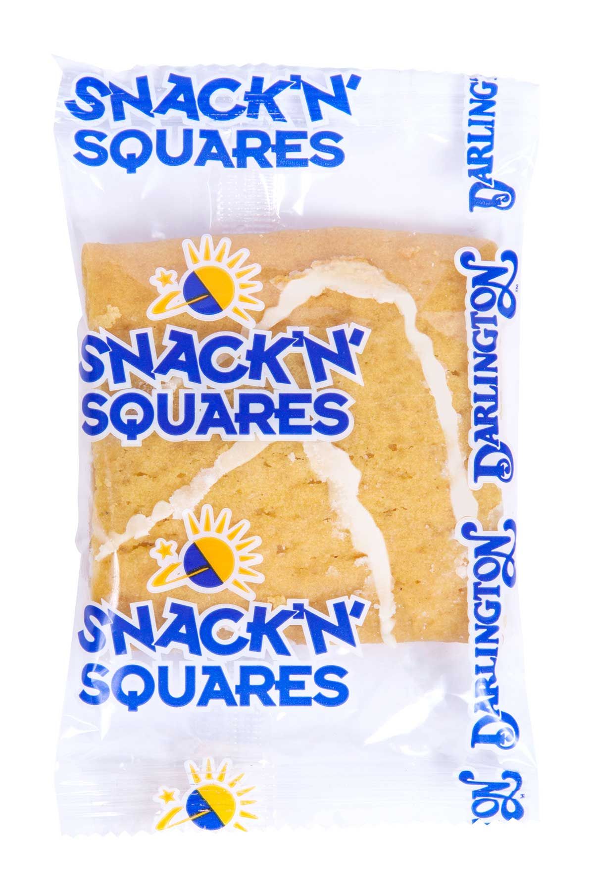 Darlington Farms Iced Lemon Snack N Squares Cookies, 1.1 Ounce -- 216 Per Case