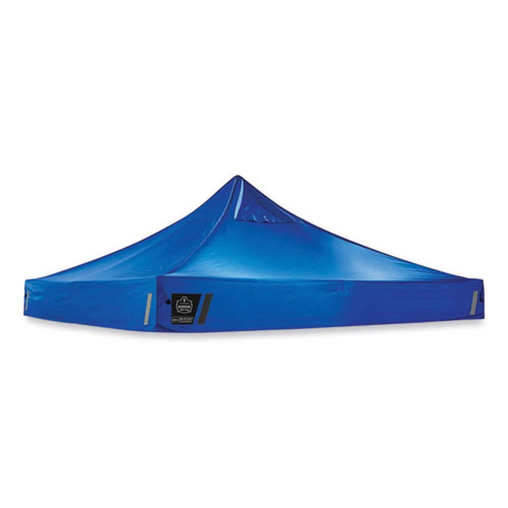 Ergodyne Shax 6000c Polyester Blue Replacement Pop Up Tent Canopy For 6000, 10 X 10 Feet