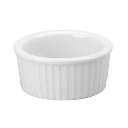Vertex China Catalina Porcelain Fluted Ramekin, 2 Ounce -- 48 Per Case