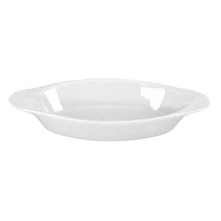 Vertex China Market Buffet Collection Porcelain White Oval Welsh Rarebit, 8 Ounce -- 36 Per Case