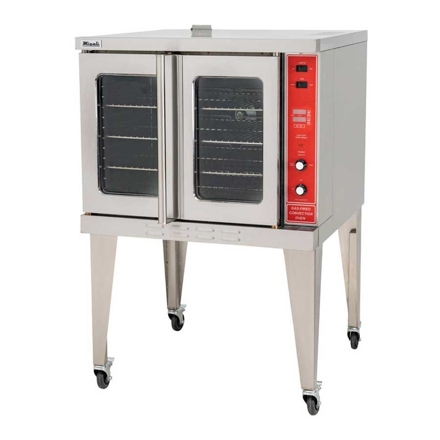 Migali Single Liquid Propane Convection Oven, 48.7 X 38.2 X 59.4 Inch
