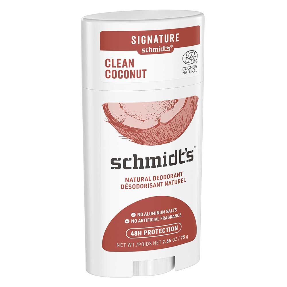 Schmidt's Clean Coconut Deodorant Stick, 2.65 Ounce -- 12 Per Case