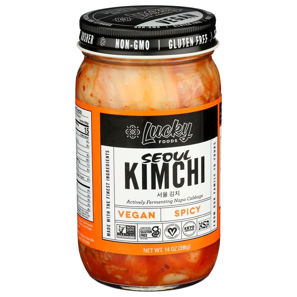 Seoul Vegan Spicy Kimchi, 14 Ounce -- 6 Per Case