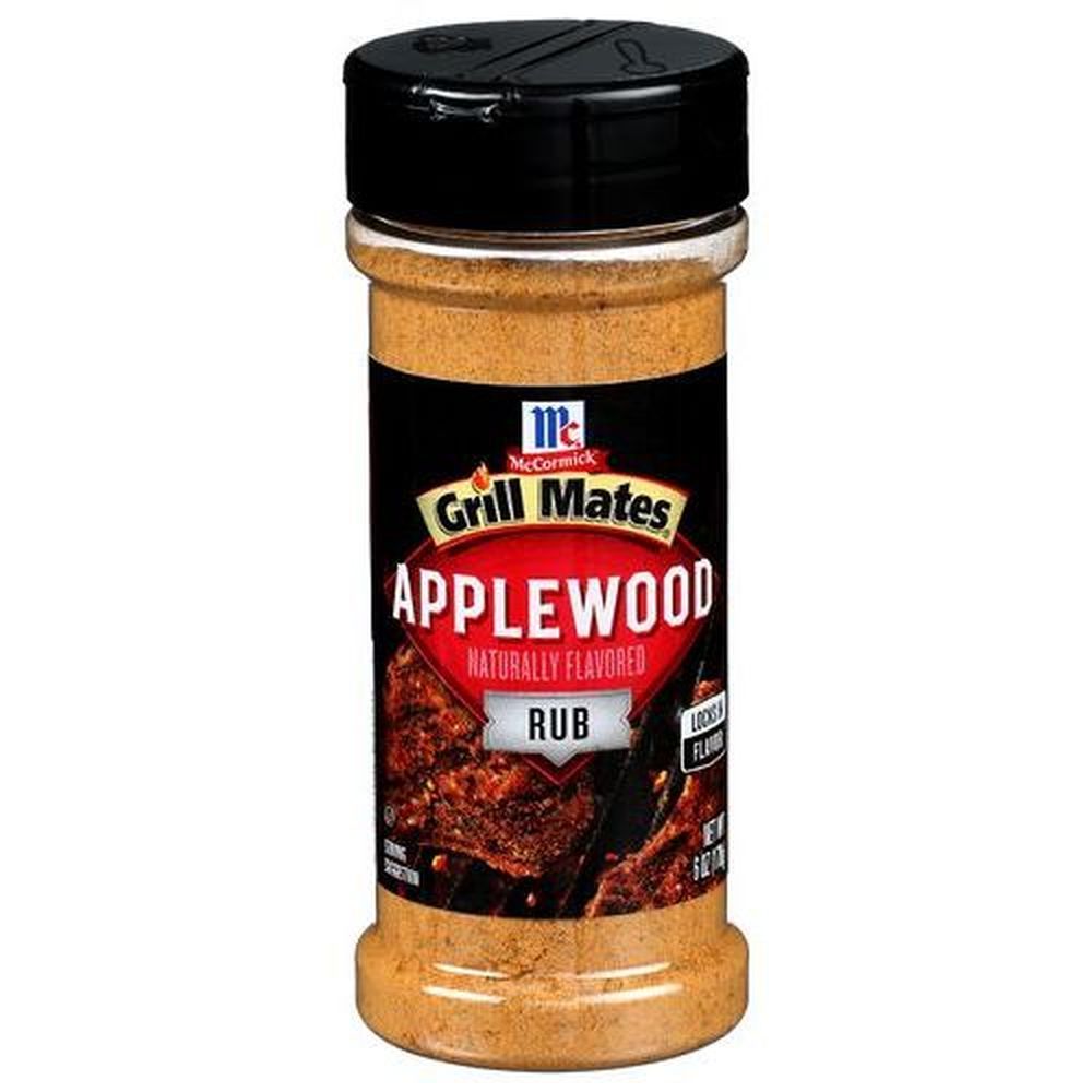 Grill Mates Applewood Rub Rub Seasoning, 6 Ounce -- 6 Per Case