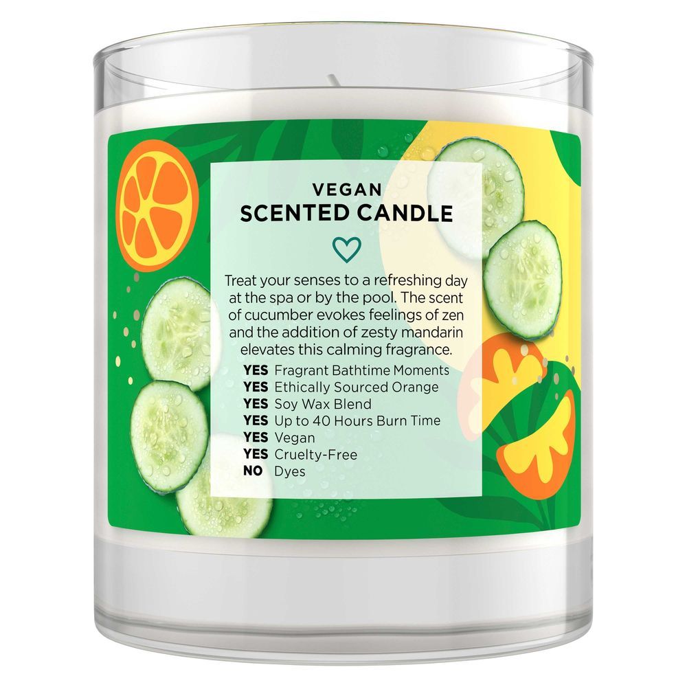 Love Beauty & Planet Mandarin & Cucumber Candle, 7 Ounce -- 6 Per Case