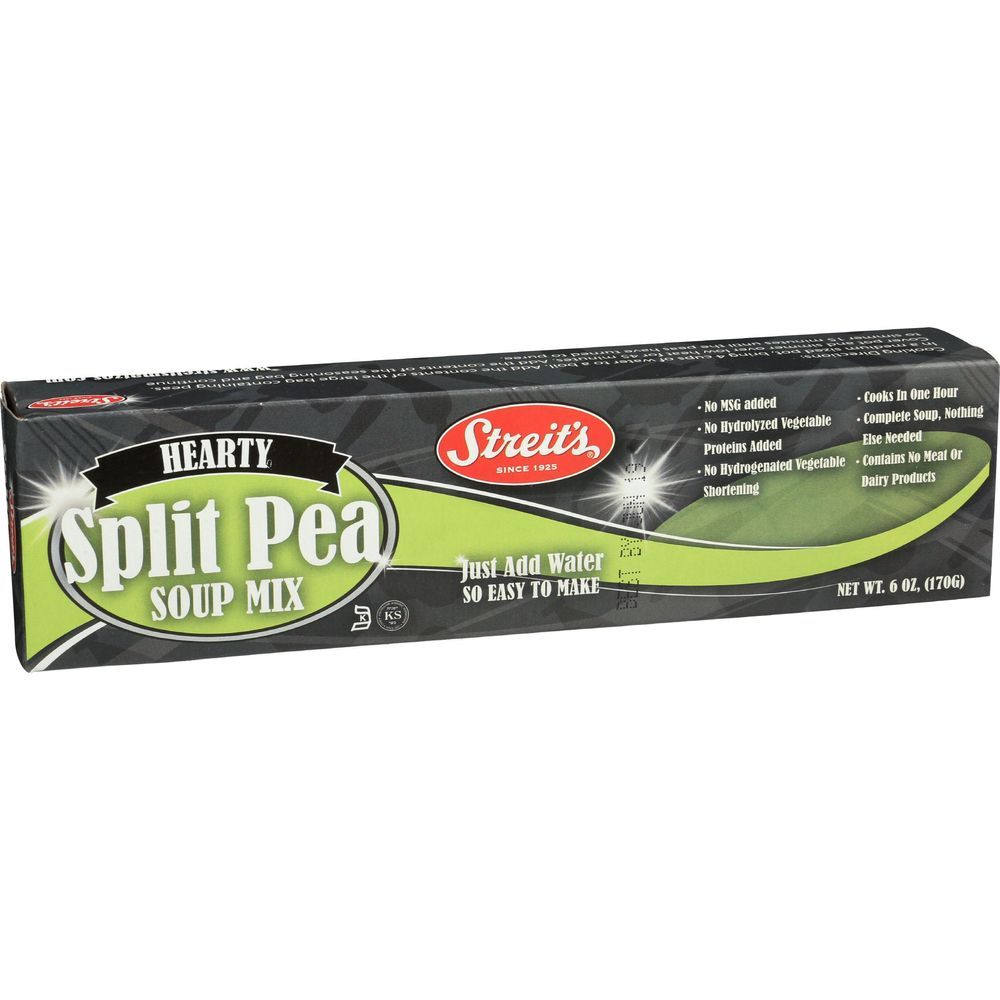 Streit's Split Pea Soup Mix, 6 Ounce -- 12 Per Case
