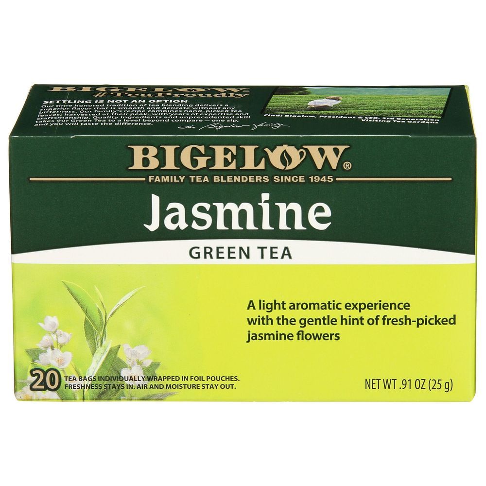 Bigelow Jasmine Green Tea Bag, 0.91 Ounce -- 6 Per Case