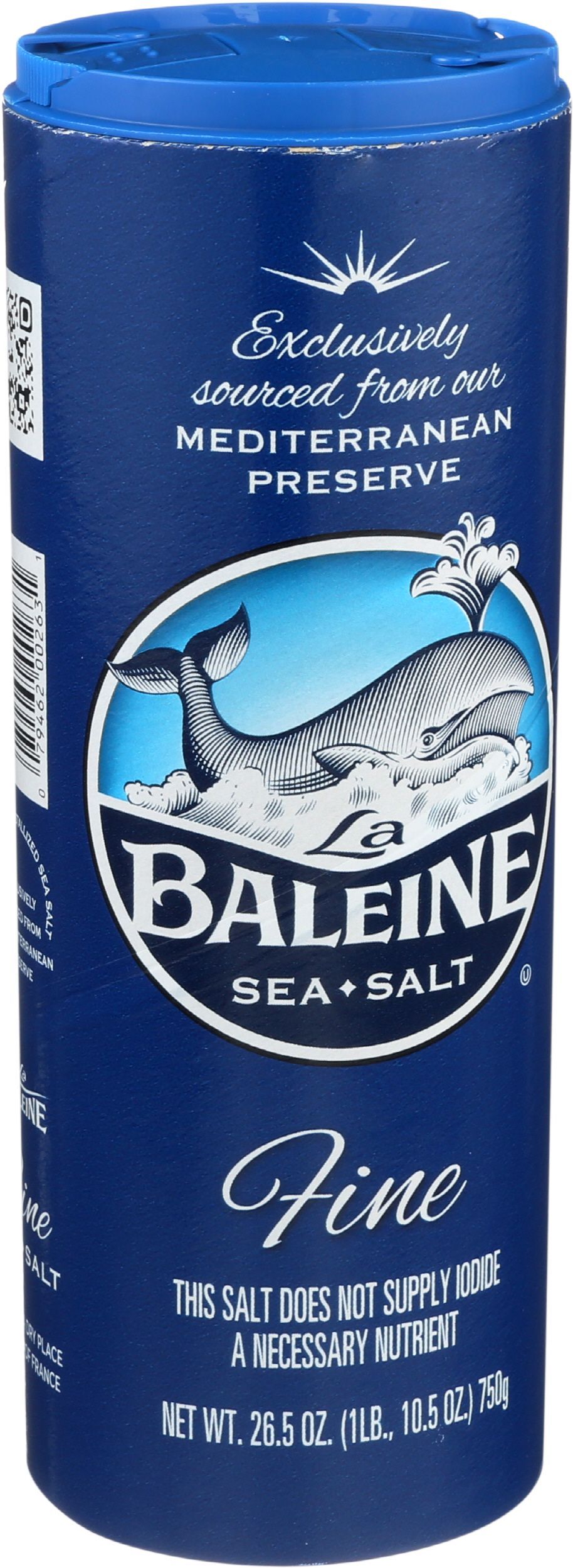 La Baleine Fine Sea Salt, 26.5 Ounce