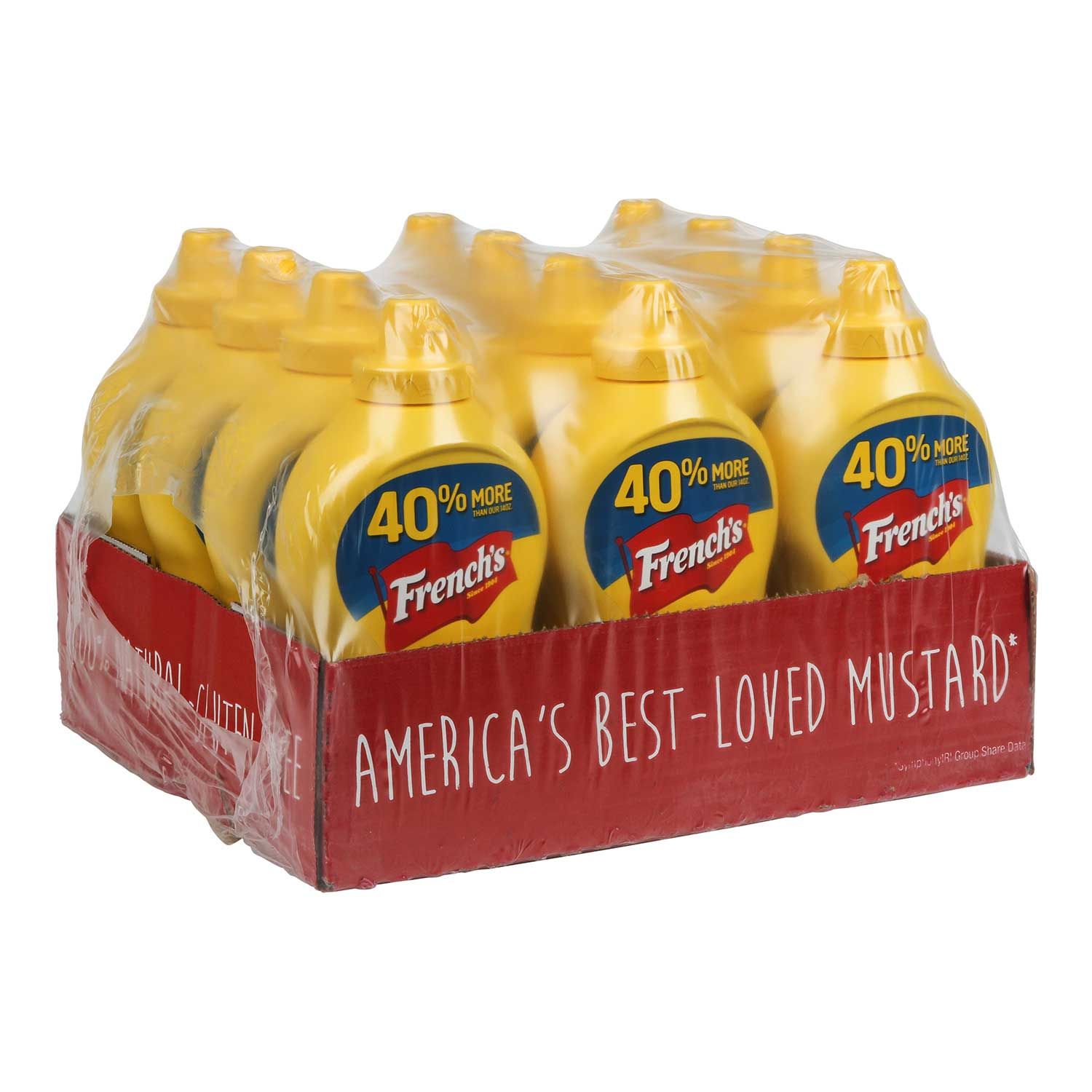 French's Classic Yellow Mustard, 20 Ounce -- 12 Per Case