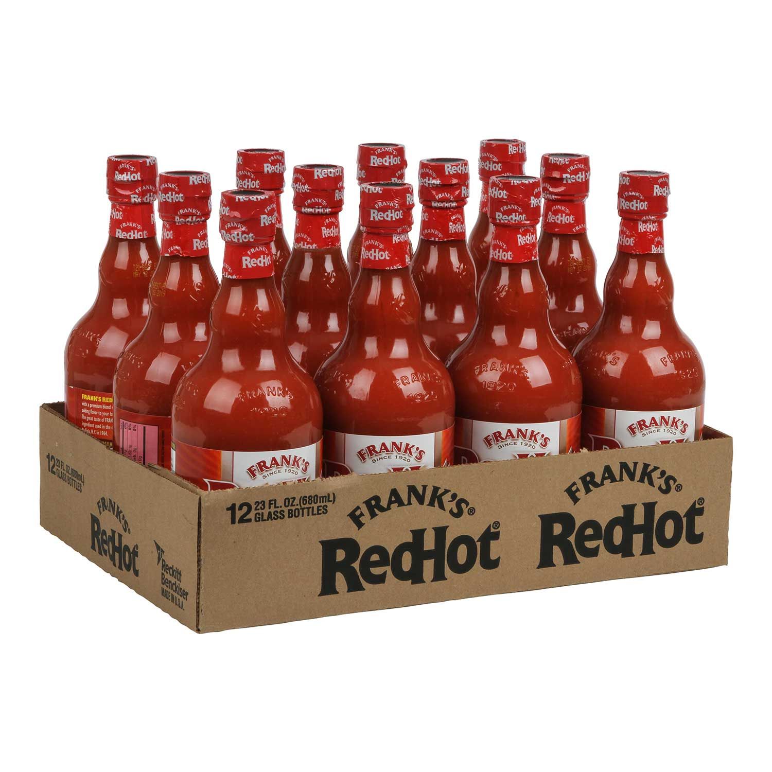 Frank's Red Hot Sauce, 23 Fluid Ounce -- 12 Per Case