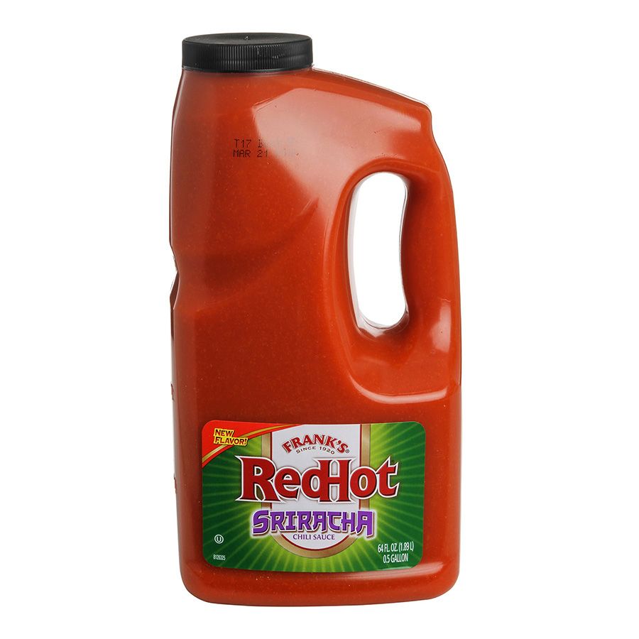 Frank's Redhot Sriracha Chili Sauce, 0.5 Gallon -- 4 Per Case