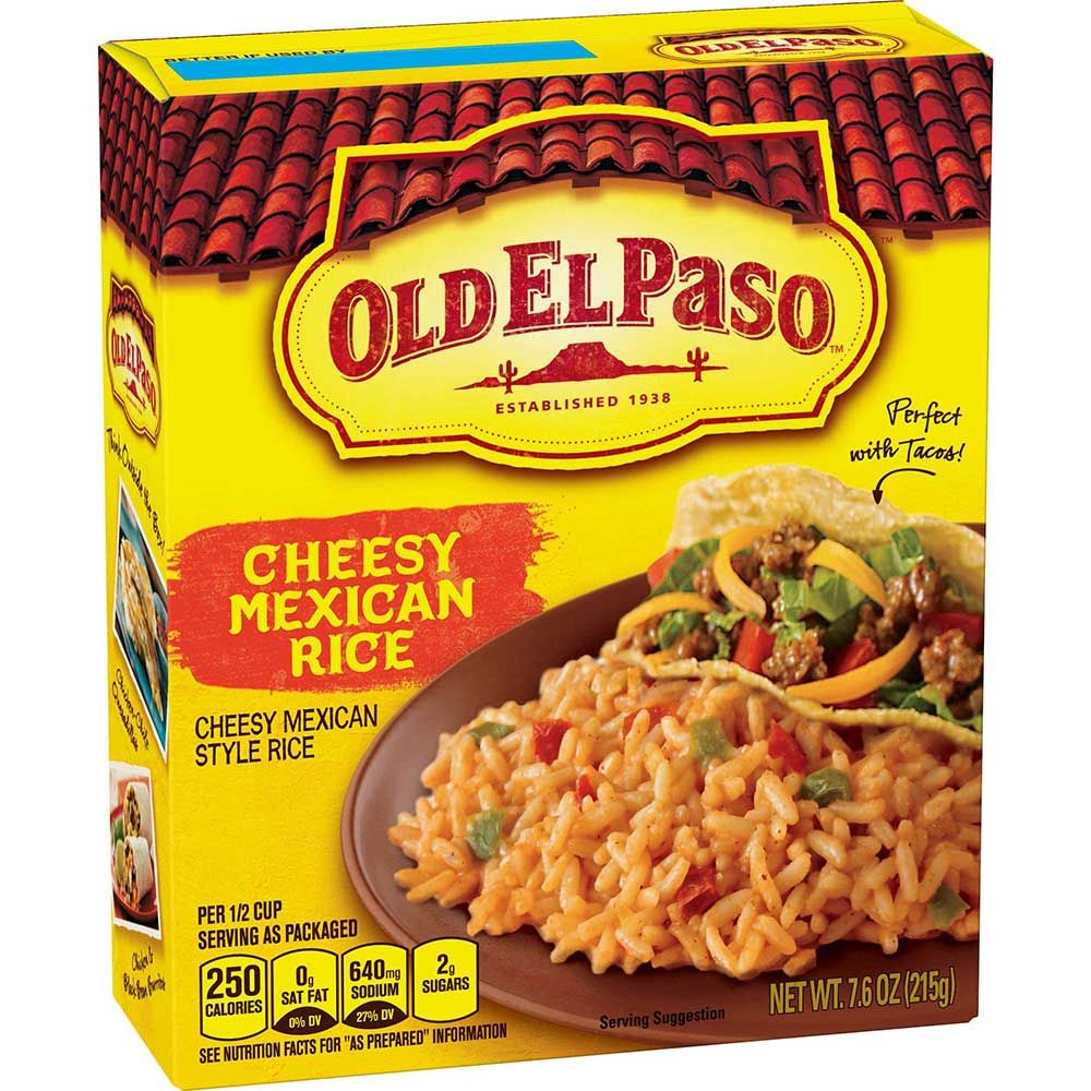 Old El Paso Cheesy Mexican Rice, 7.6 Ounce -- 12 Per Case