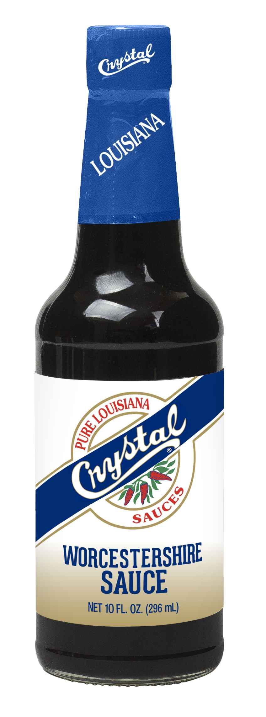 Crystal Glass Worcestershire Sauce, 10 Ounce -- 12 Per Case