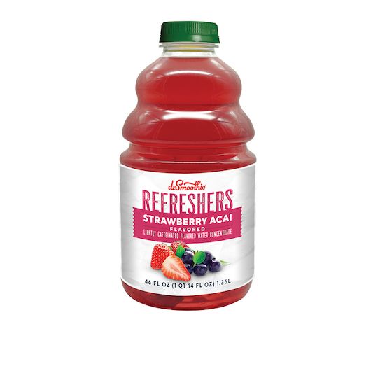 Dr. Smoothie Strawberry Acai Refreshers, 46 Fluid Ounce -- 1 Each