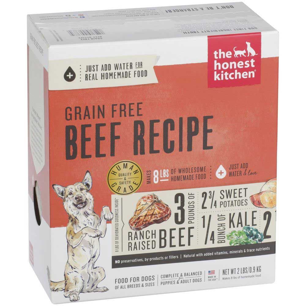 The Honest Kitchen Grain Free Beef Recipe Dog Food, 2 Pound -- 6 Per Case