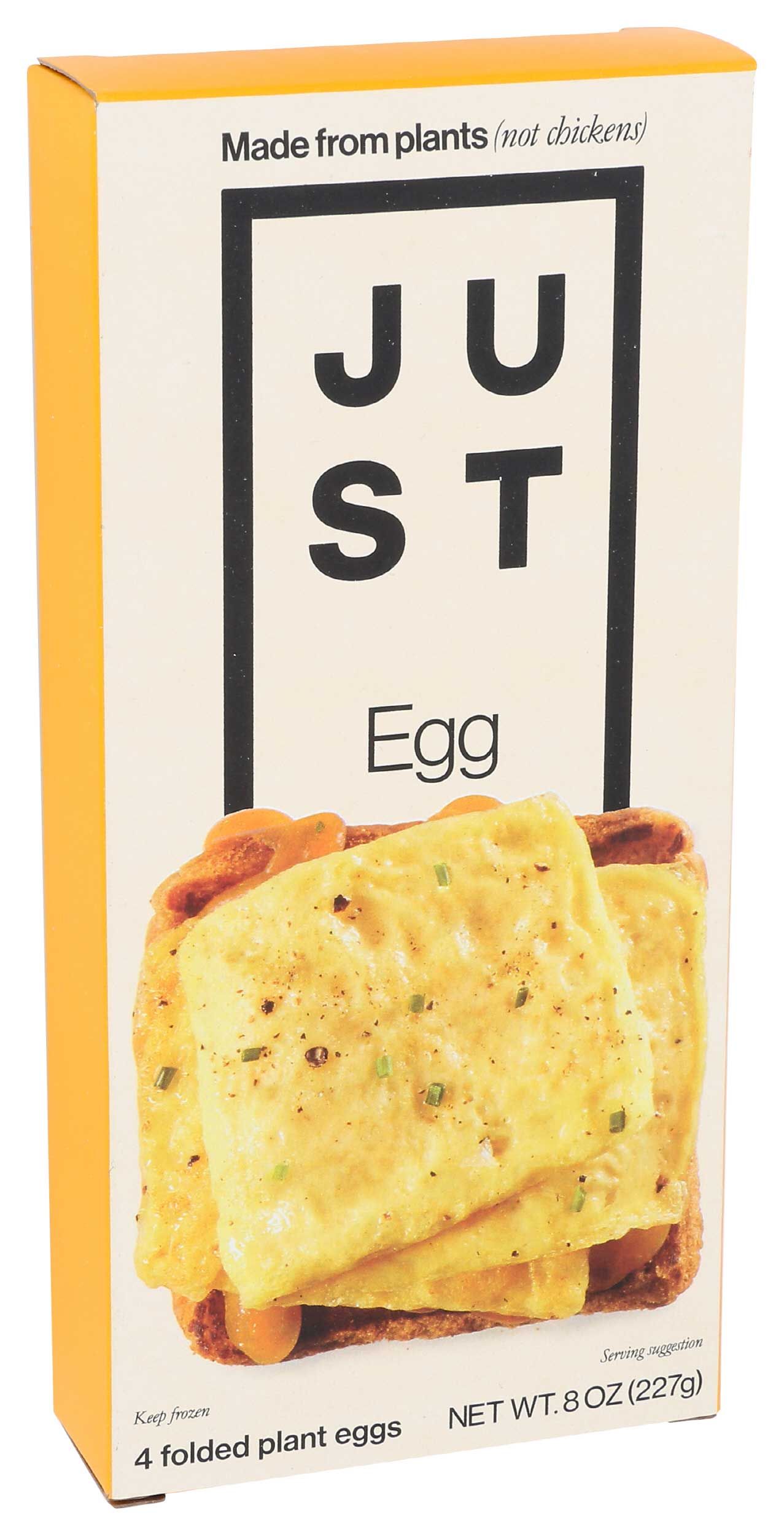 Just Egg Folded Egg Patty, 8 Ounce -- 6 Per Case