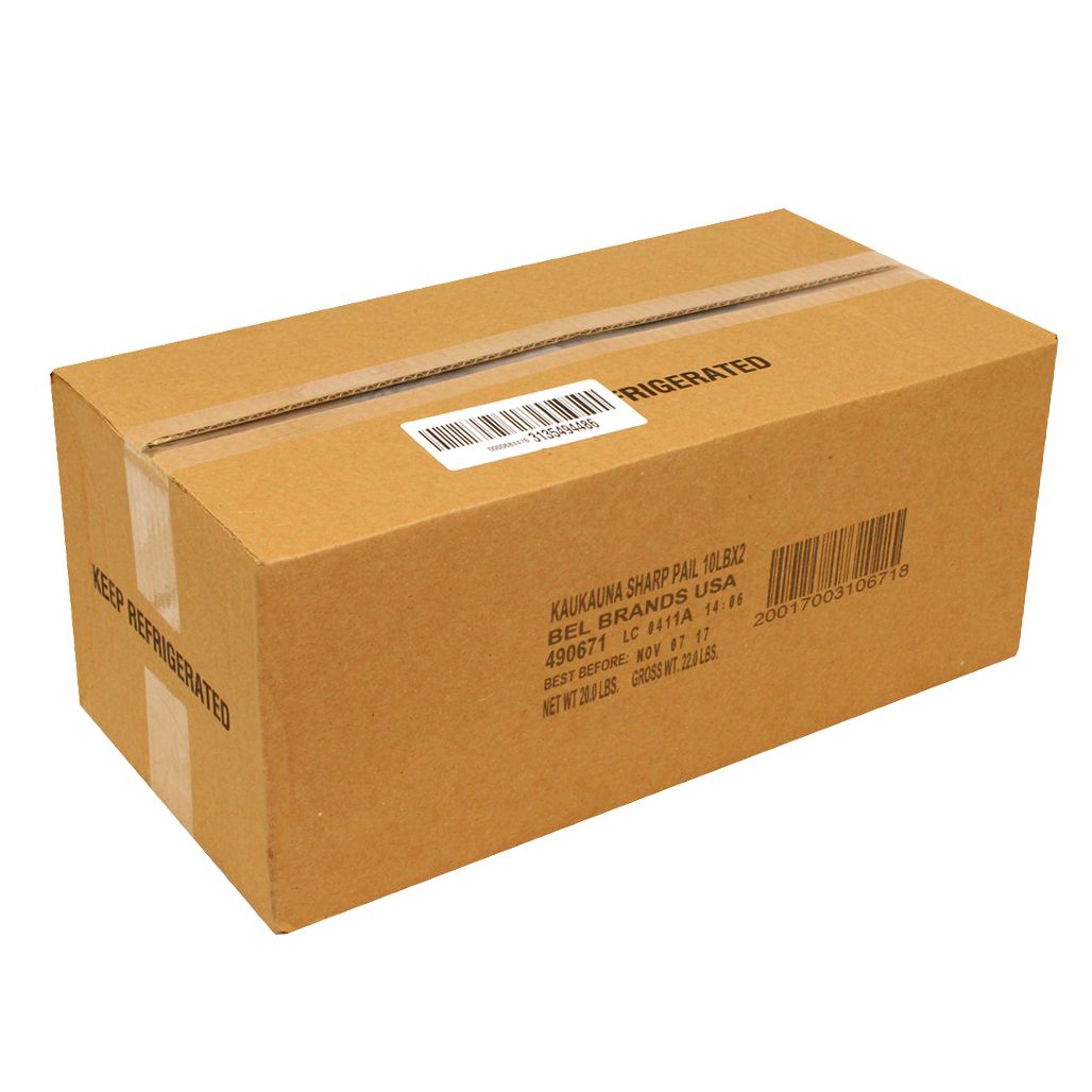 Kaukauna Sharp Cheddar Cheese Spread, 10 Pound -- 2 Per Case
