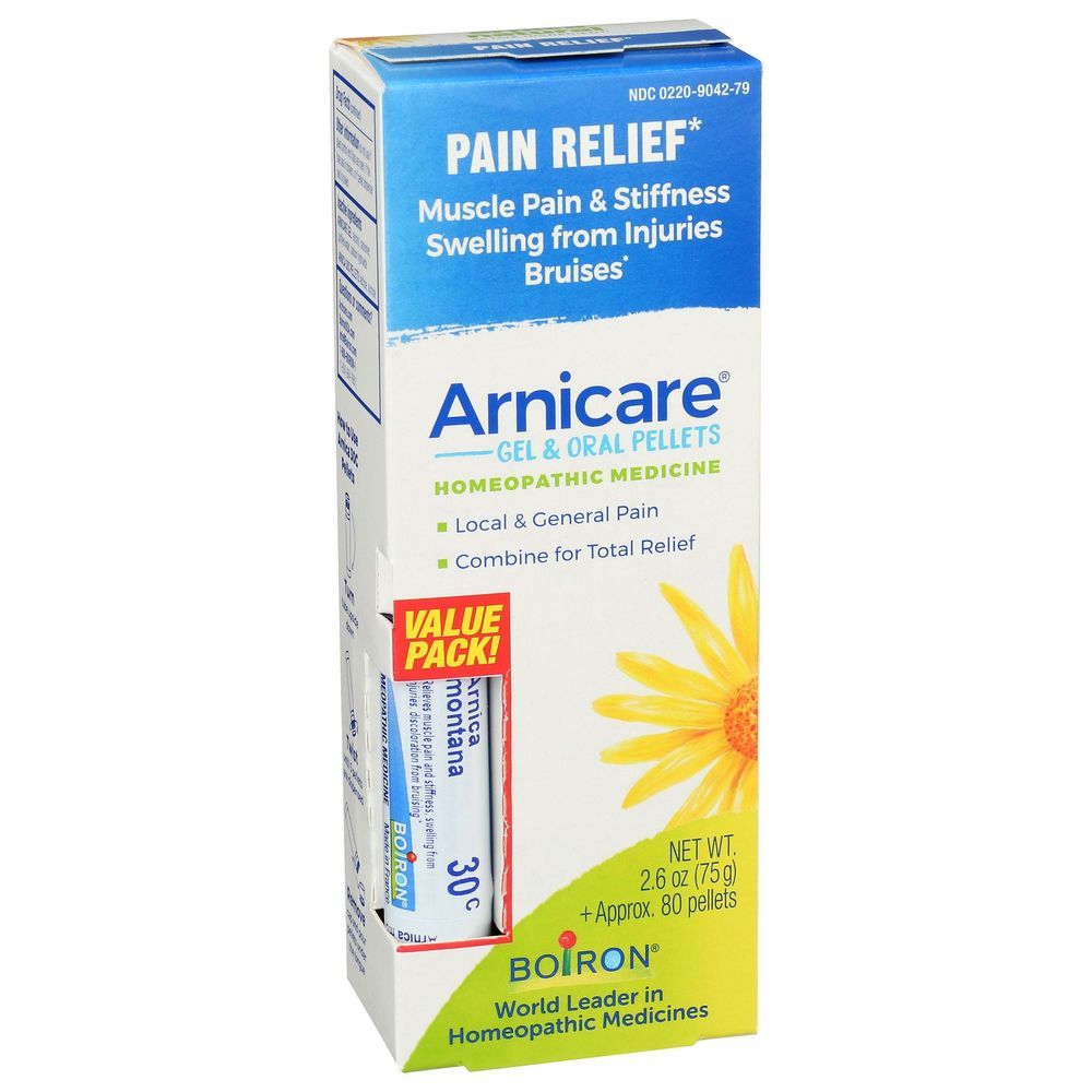 Boiron Arnicare Gel And Oral Pellets, 2.5 Ounce